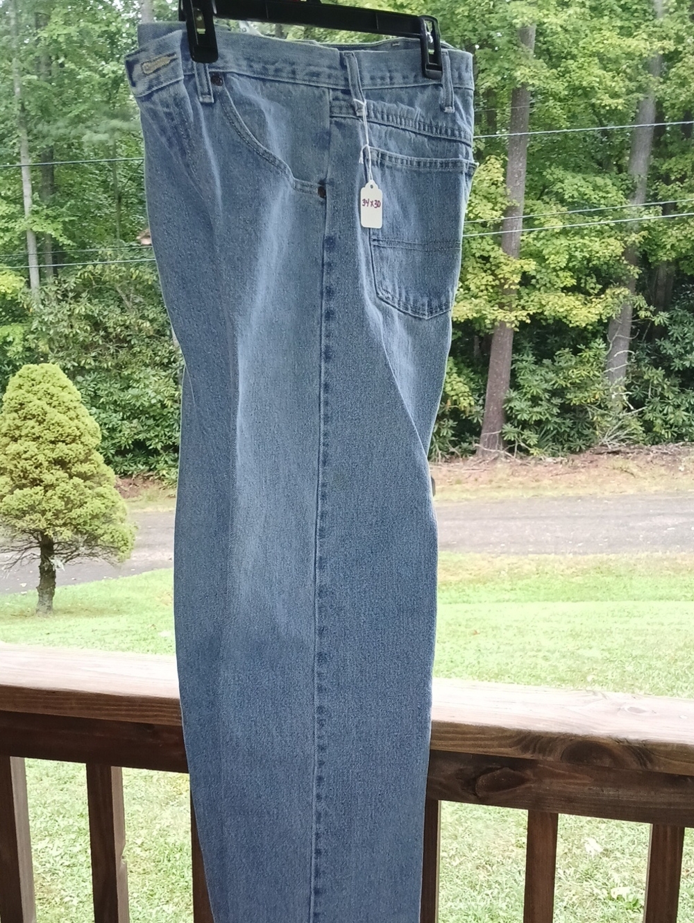 Wrangler Authentics Men's Blue Jeans Waist 34 x 30 NWT